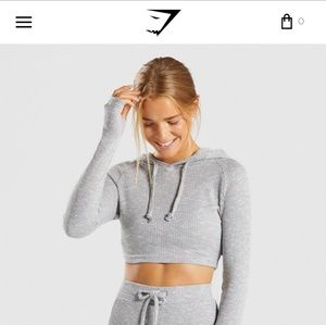 Gymshark Crop Hoodie